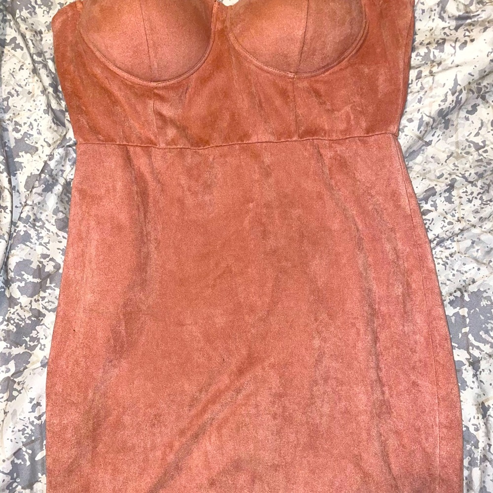 Suede Mauve Guess dress